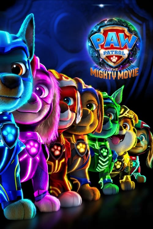 Poster PAW Patrol: The Mighty Movie 2023